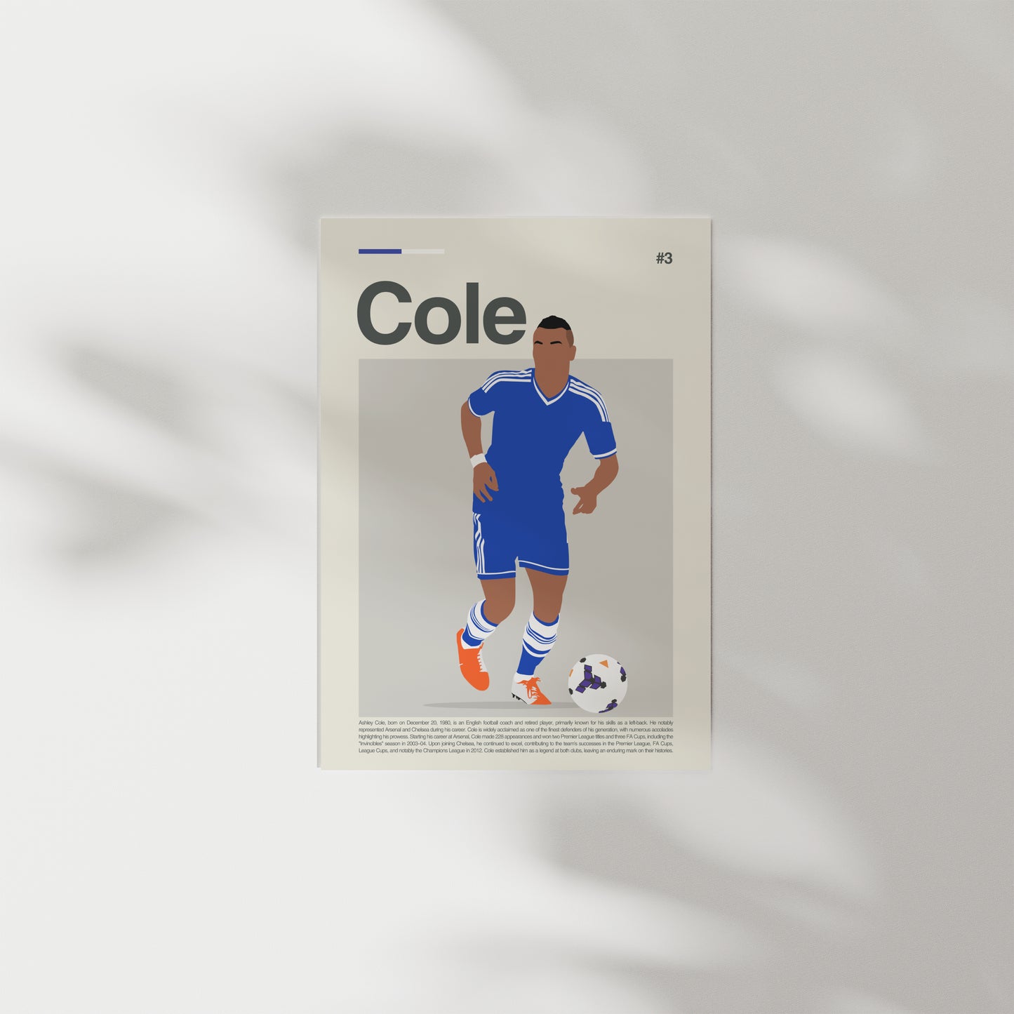 Ashley Cole Chelsea Print