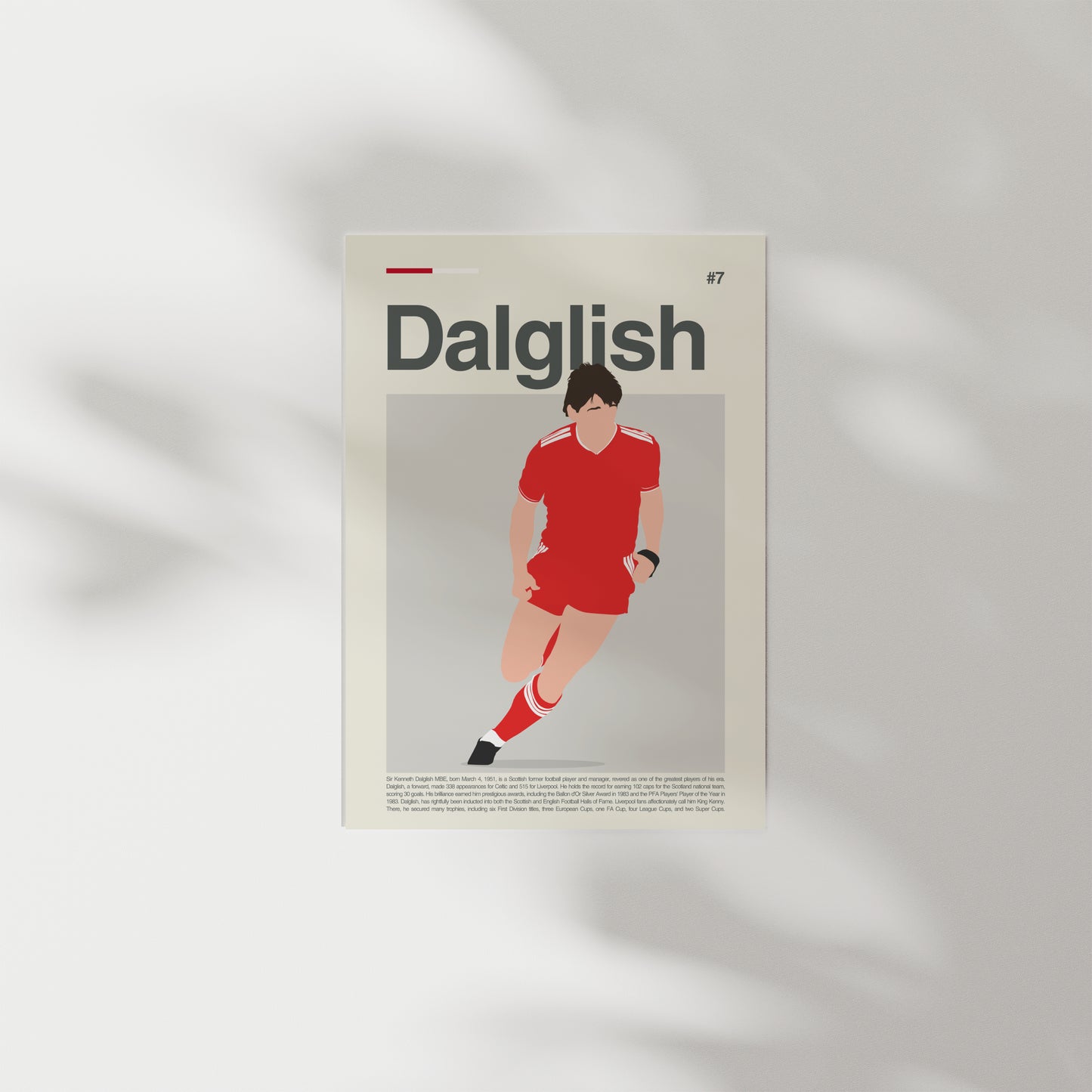 Kenny Dalglish Liverpool Print
