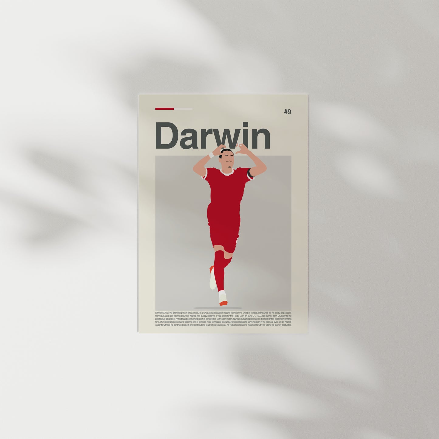 Darwin Núñez Liverpool Print