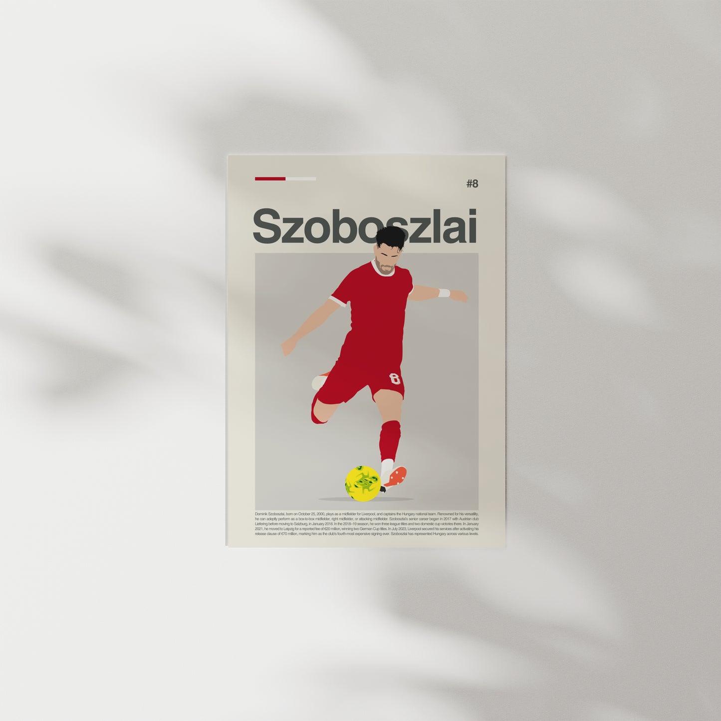 Dominik Szoboszlai Liverpool Print
