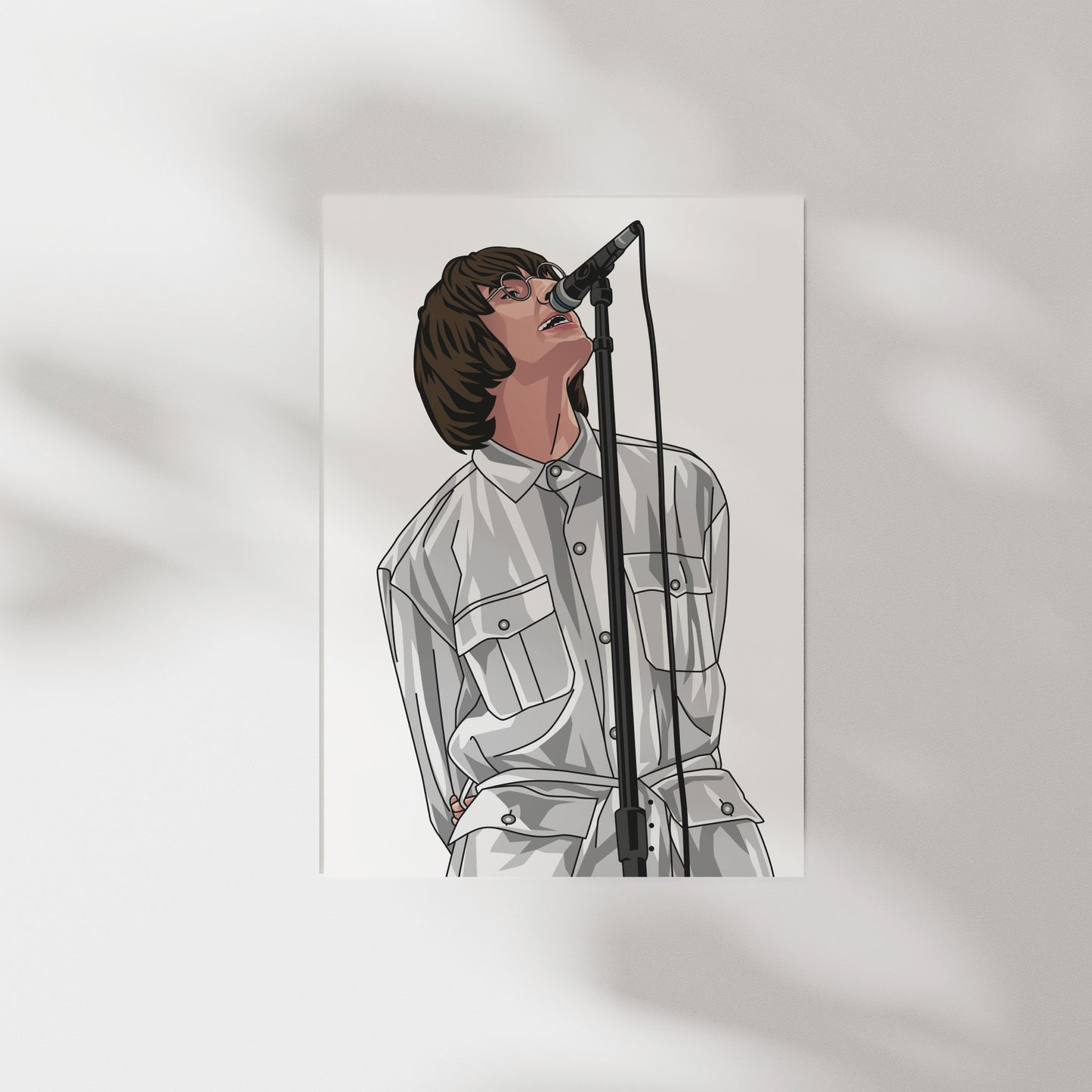 Liam Gallagher Knebworth 1996 Print