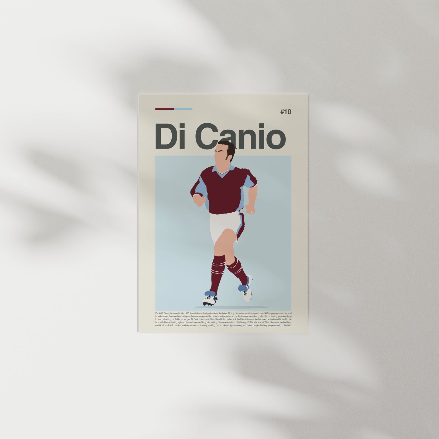 Di Canio West Ham Print