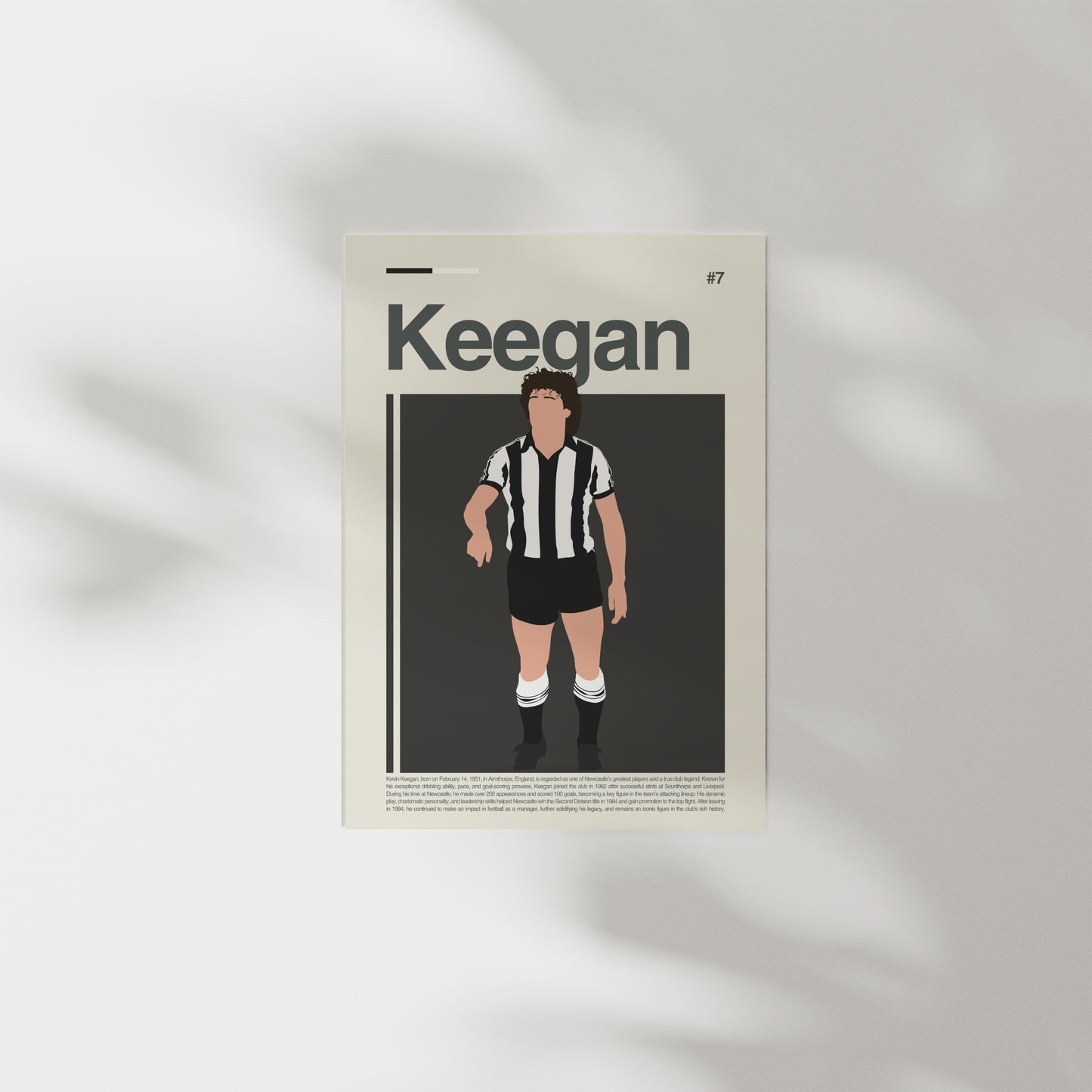 Kevin Keegan Newcastle Print