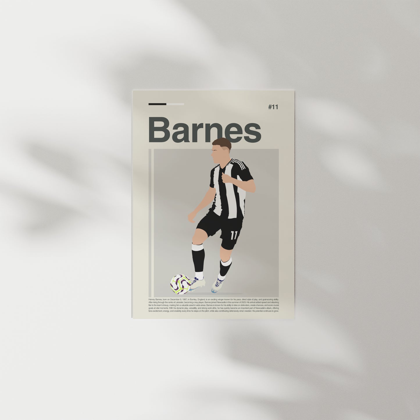 Harvey Barnes Newcastle Print