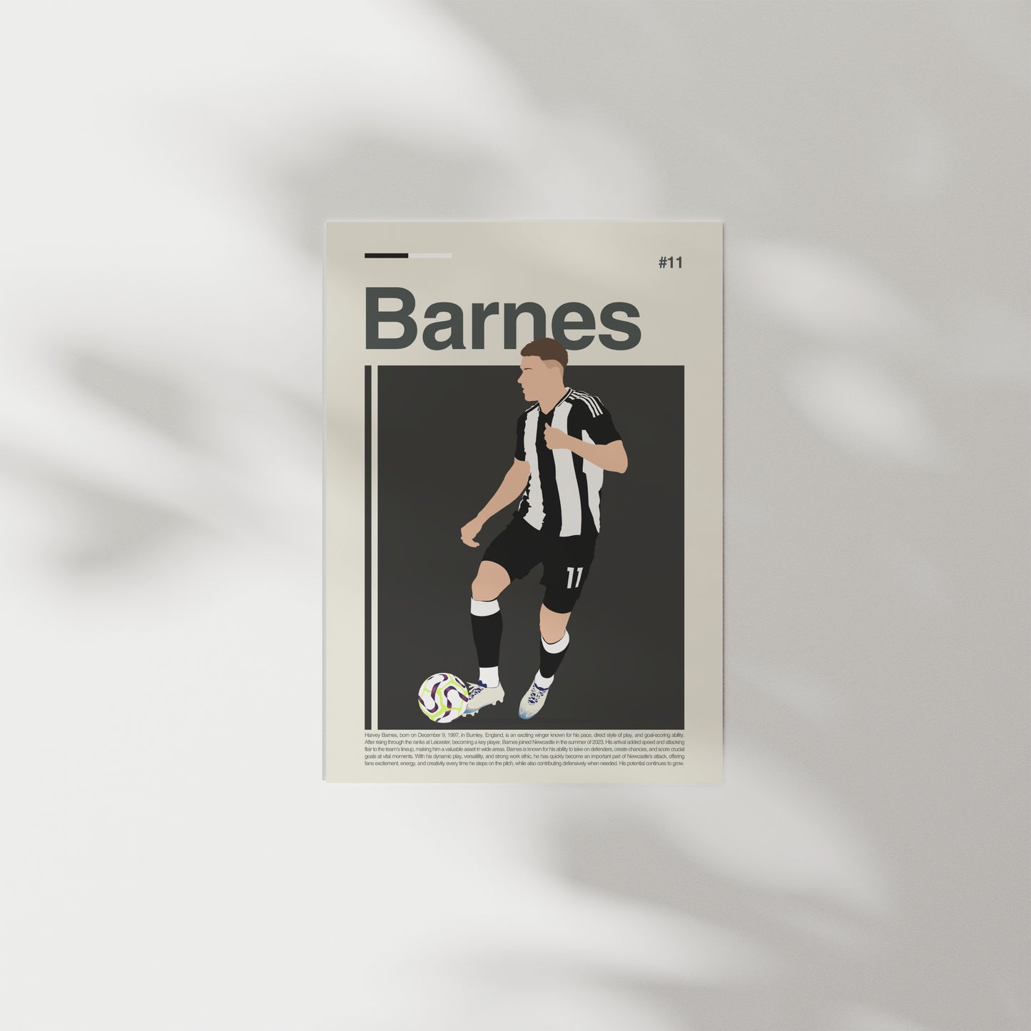 Harvey Barnes Newcastle Print