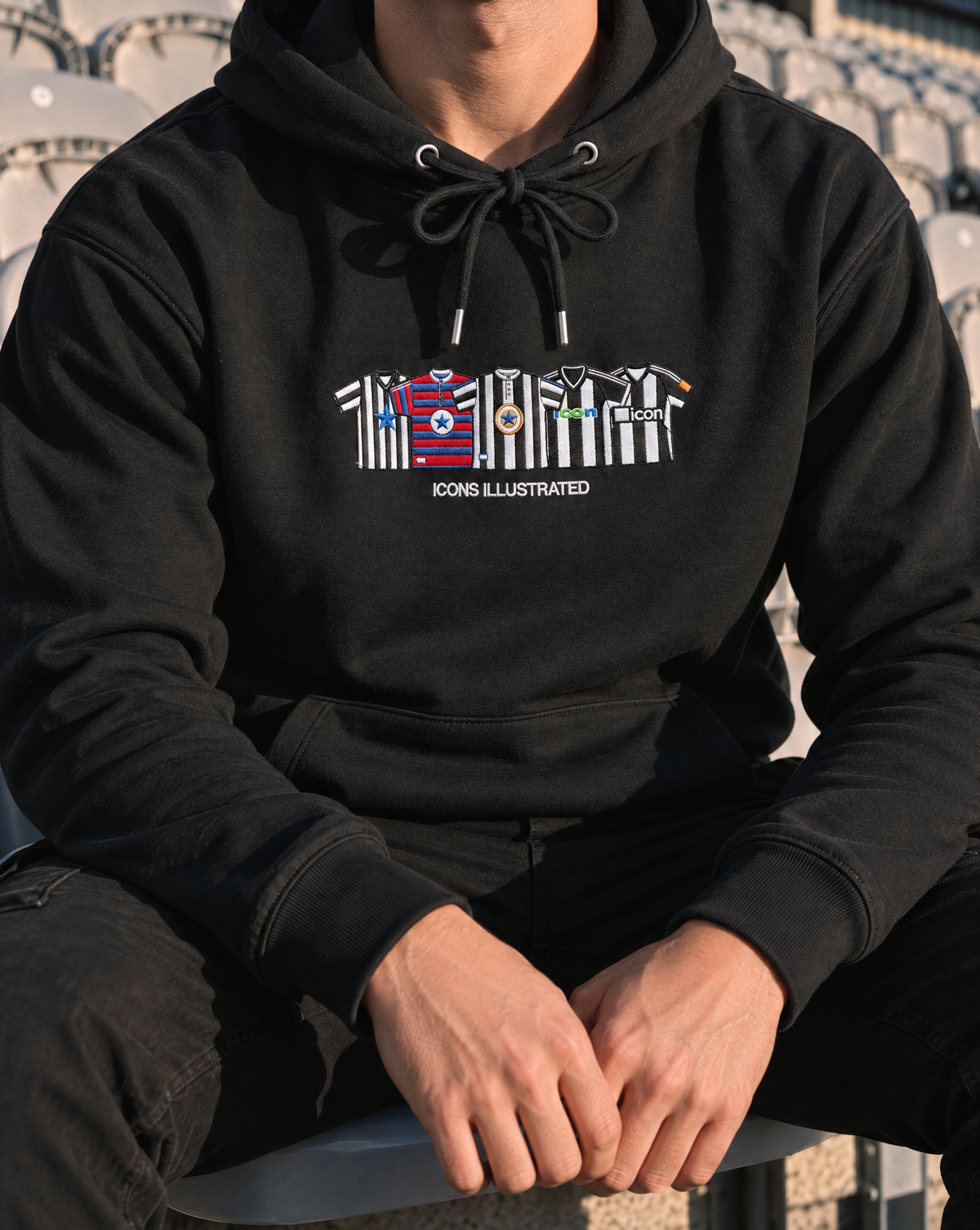 Newcastle Archive Embroidered Hoodie