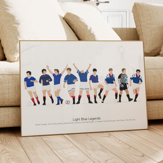 Rangers Legends Print