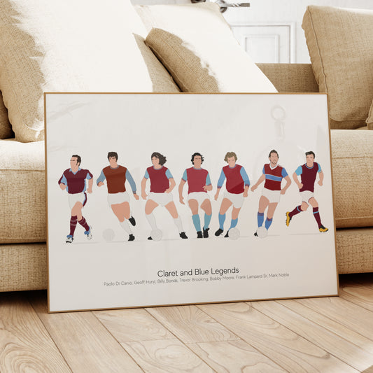 West Ham Legends Print