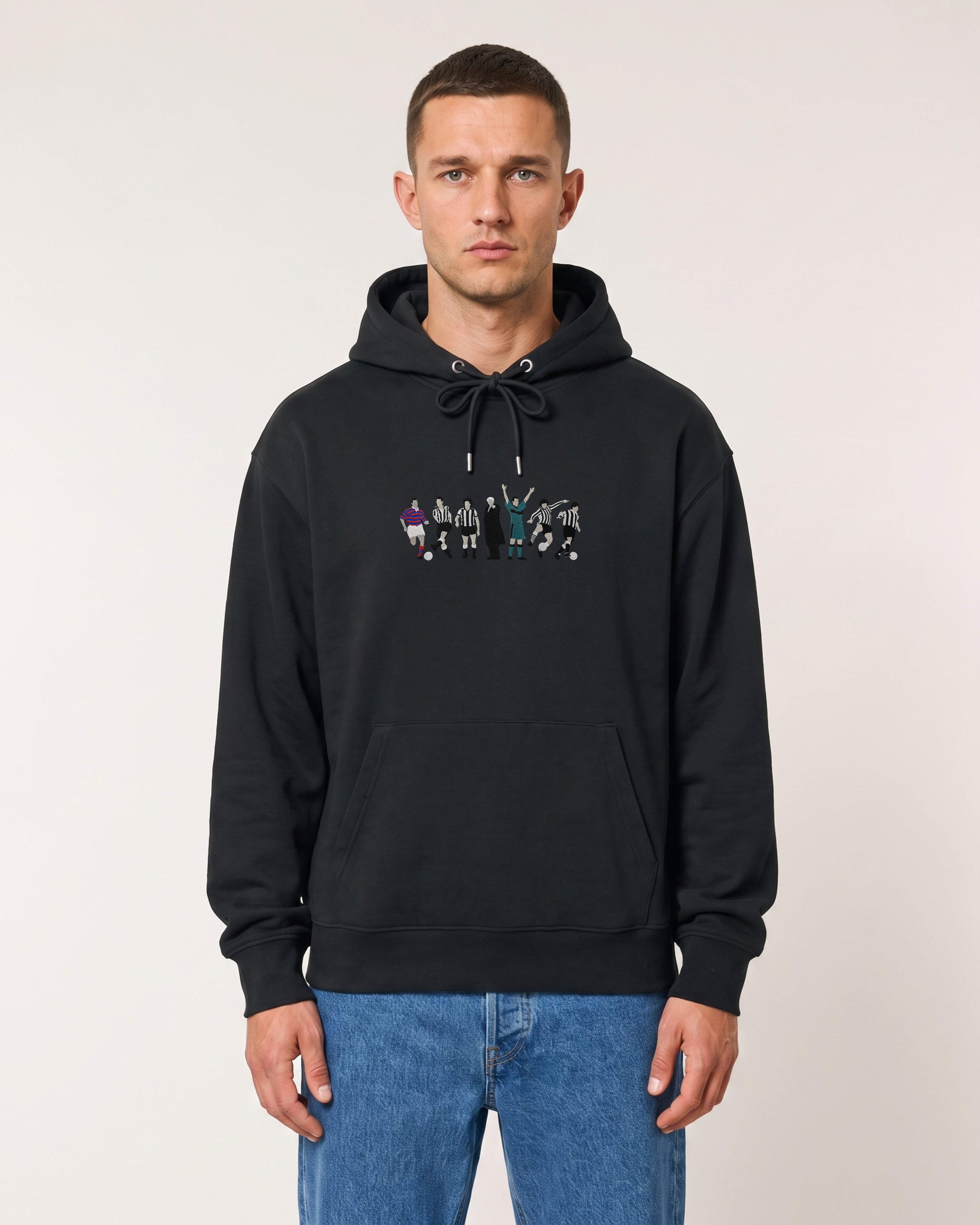Newcastle Legends Embroidered Hoodie
