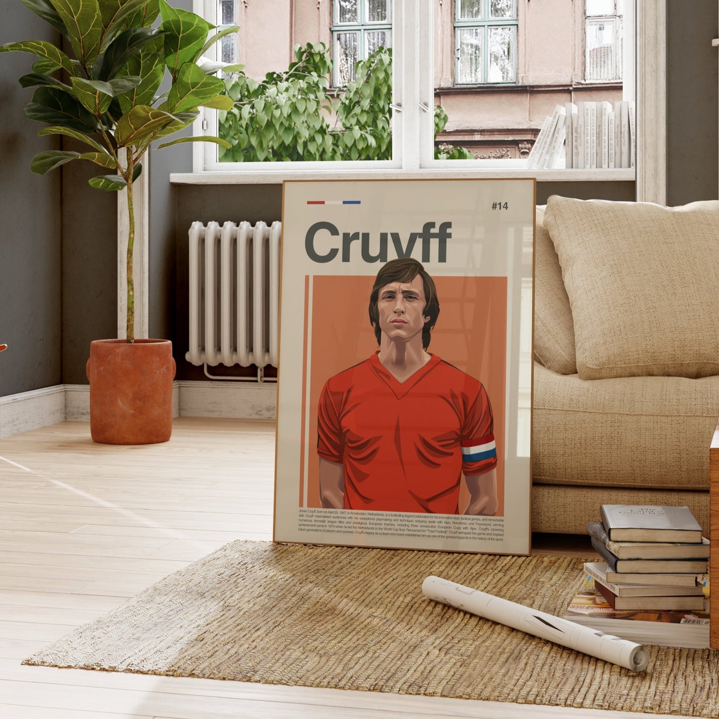 Johan Cruyff Netherlands Print