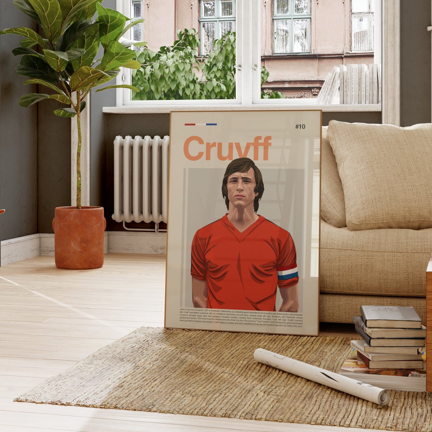 Johan Cruyff Netherlands Print