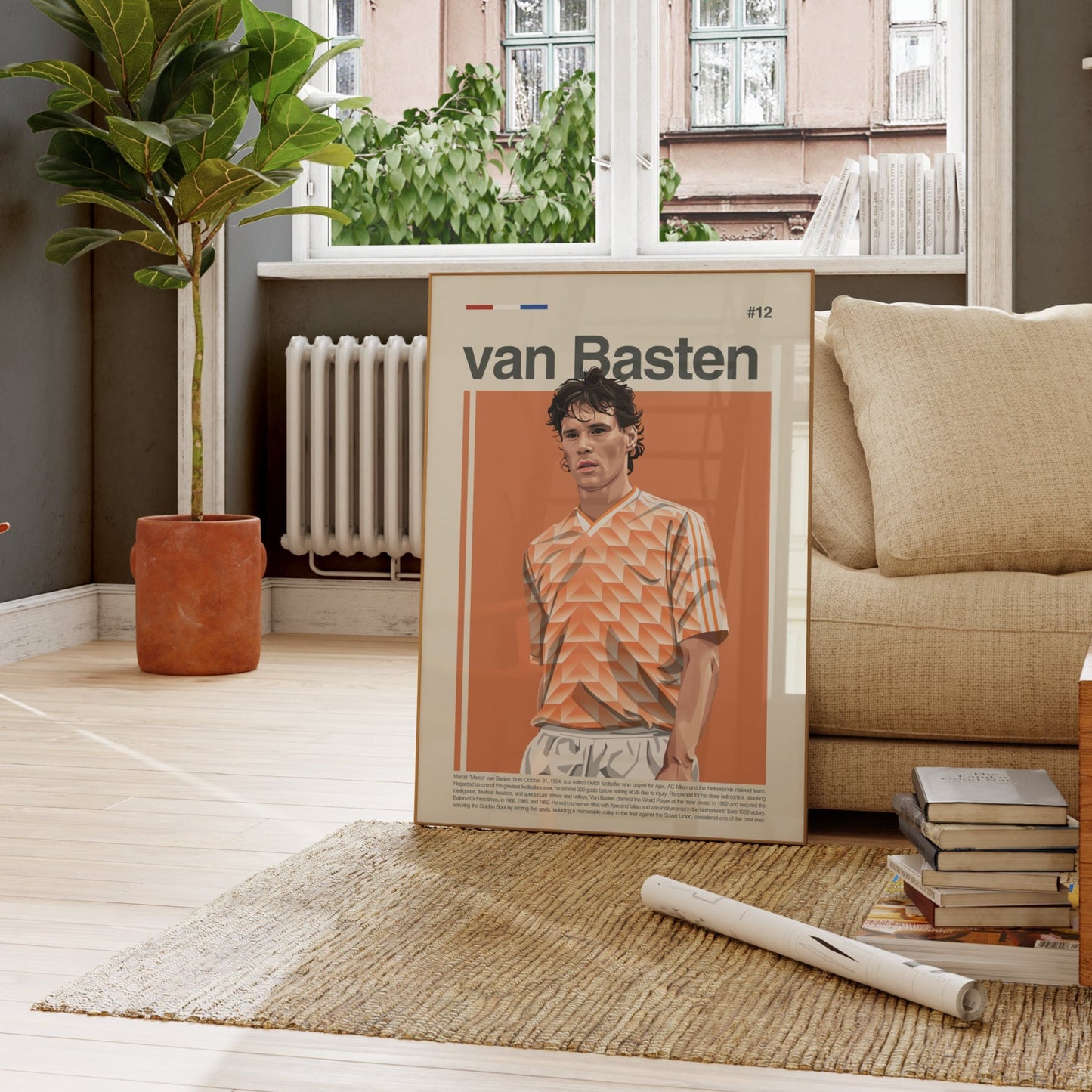 Marco van Basten Netherlands Print