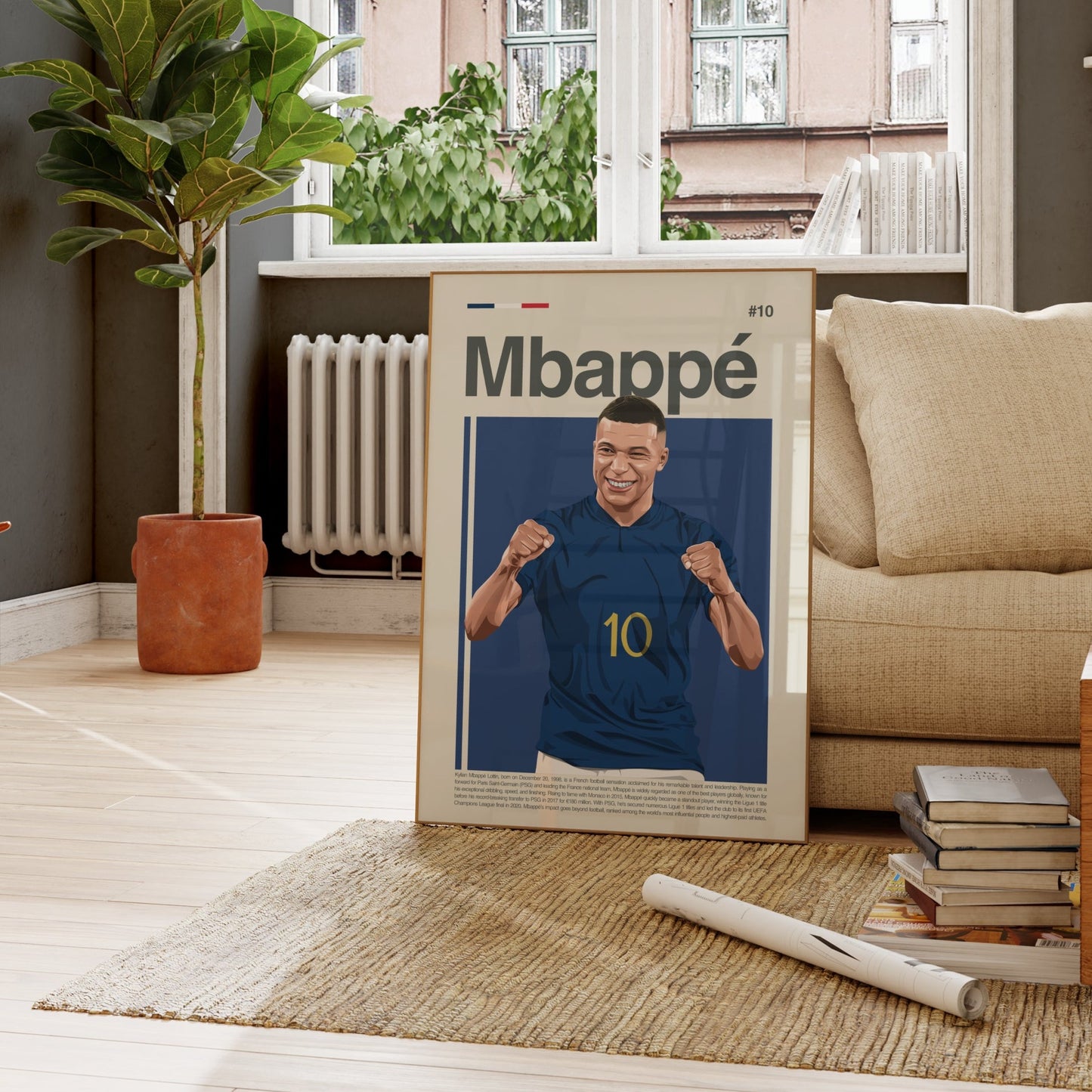 Kylian Mbappé France Print