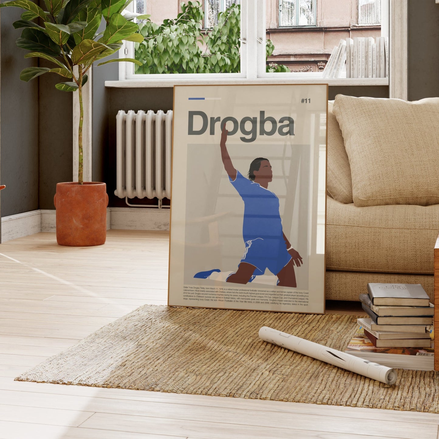 Didier Drogba Chelsea Print