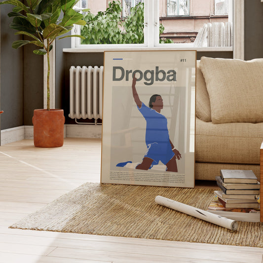 Didier Drogba Chelsea Print
