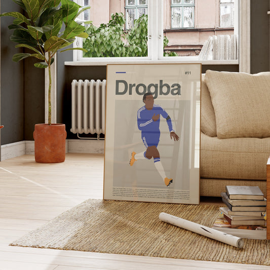 Didier Drogba Chelsea Print