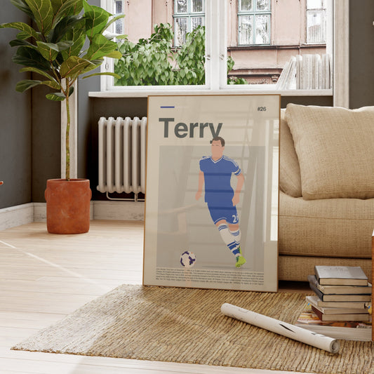 John Terry Chelsea Print