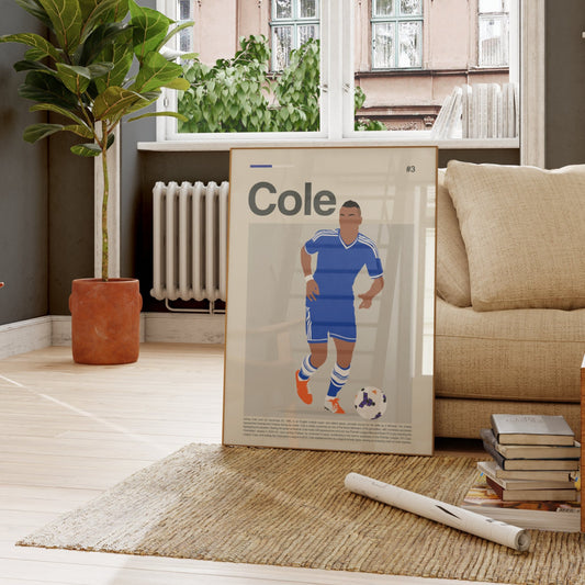 Ashley Cole Chelsea Print