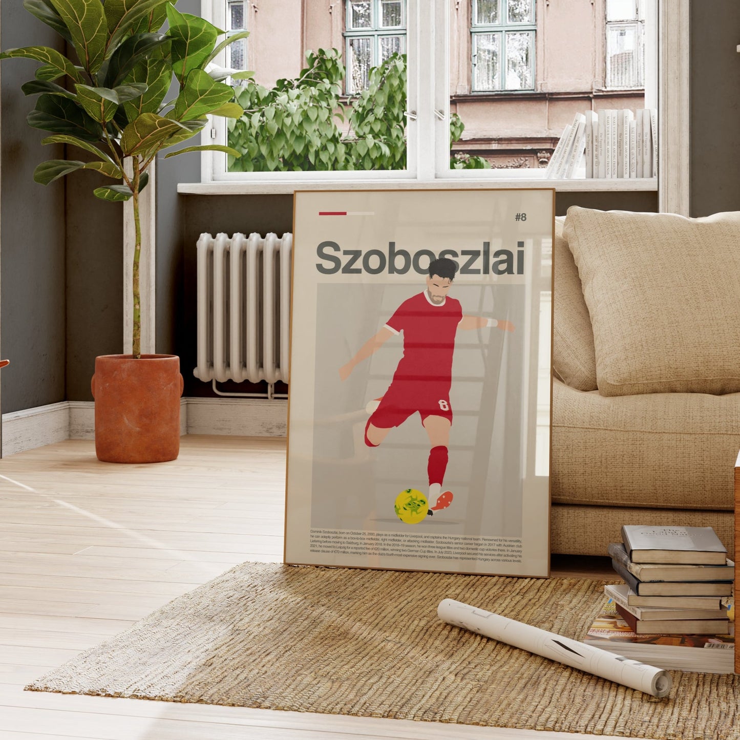 Dominik Szoboszlai Liverpool Print