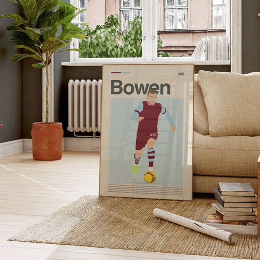 Jarrod Bowen West Ham Print