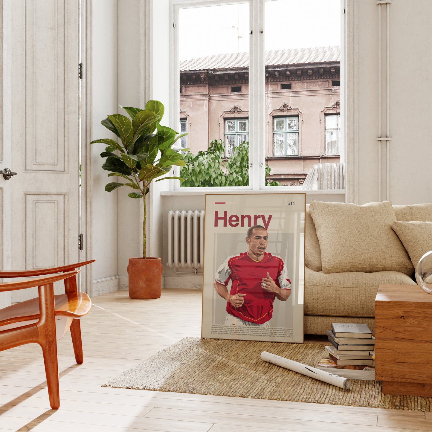 Thierry Henry Print
