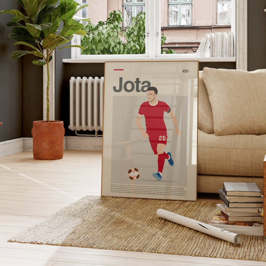 Diogo Jota Liverpool Print