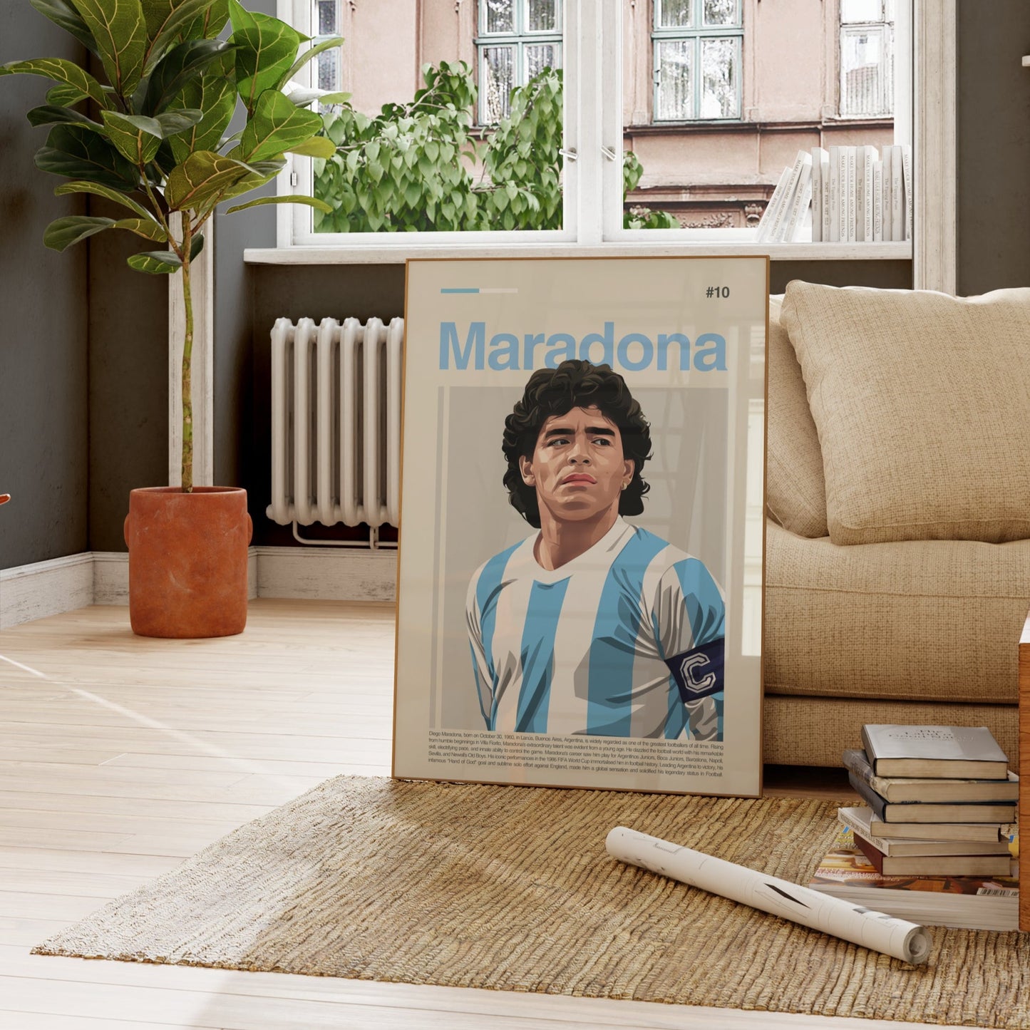 Diego Maradona Argentina Print