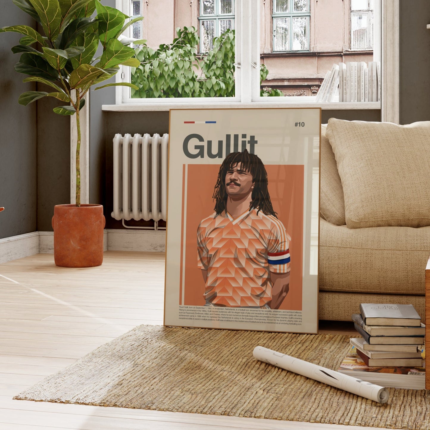 Ruud Gullit Netherlands Print