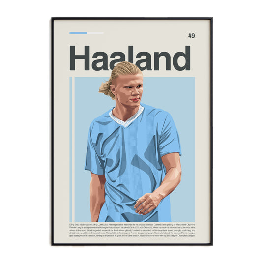 Erling Haaland Manchester City Print