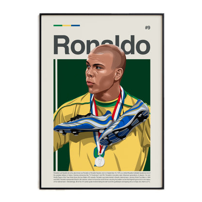 Ronaldo R9 Brazil Print