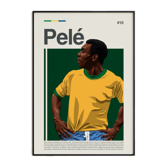 Pelé Brazil Print