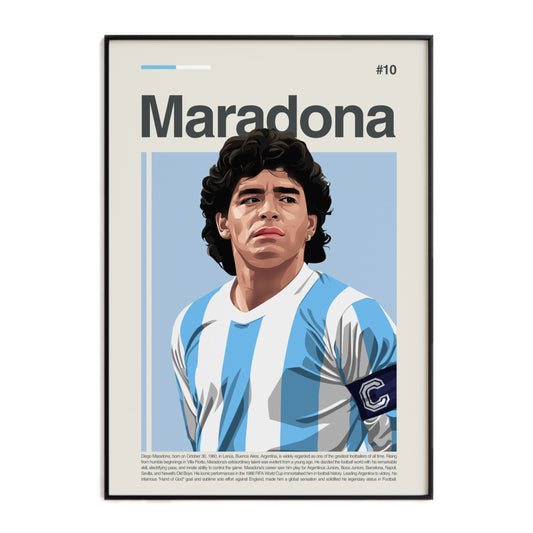 Diego Maradona Argentina Print