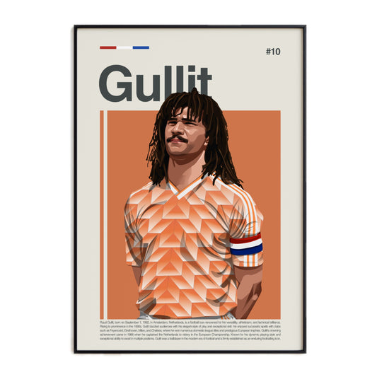 Ruud Gullit Netherlands Print