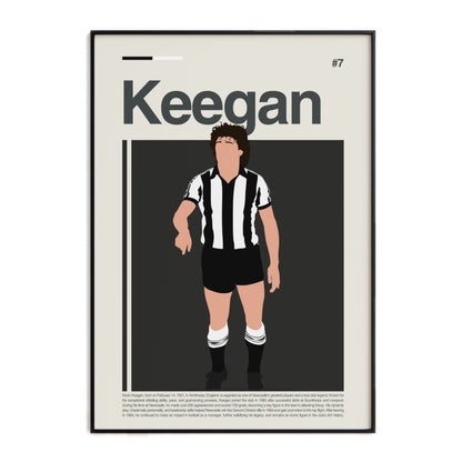 Kevin Keegan Newcastle Print