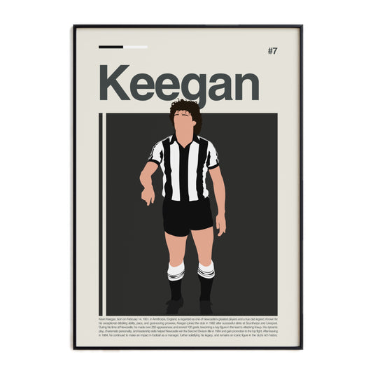 Kevin Keegan Newcastle Print