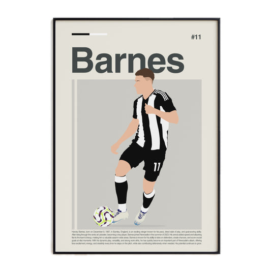 Harvey Barnes Newcastle Print