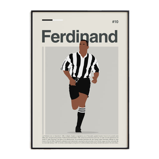 Les Ferdinand Newcastle Print