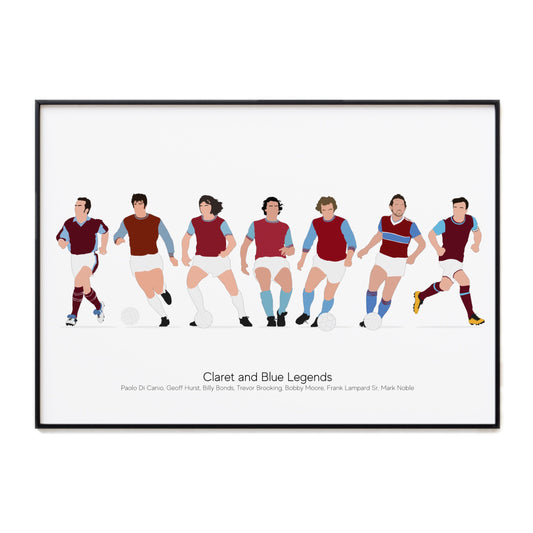 West Ham Legends Print