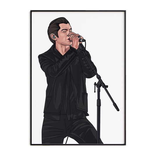 Alex Turner Arctic Monkeys Print