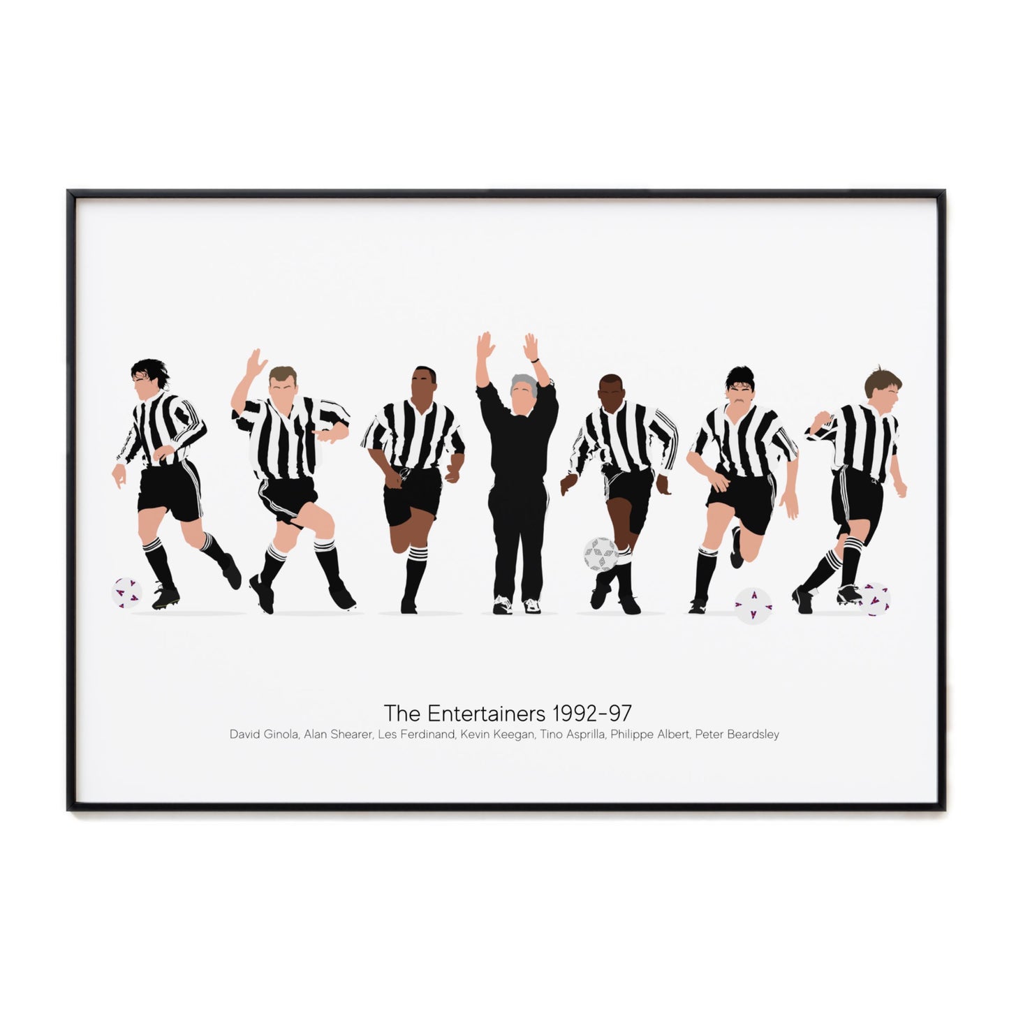 Newcastle Entertainers Print
