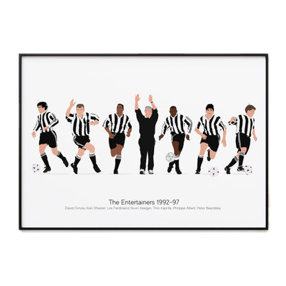 Newcastle Entertainers Print