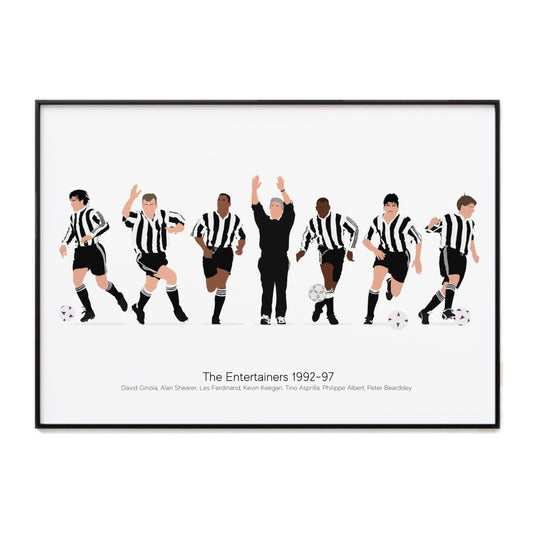 Newcastle Entertainers Print