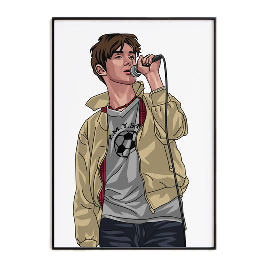 Damon Albarn Blur Print
