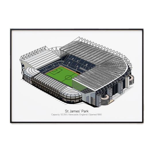St James' Park Stadium Print