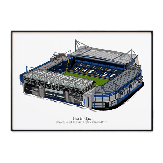 Stamford Bridge Stadium Print