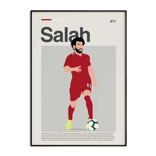 Mo Salah Liverpool Print