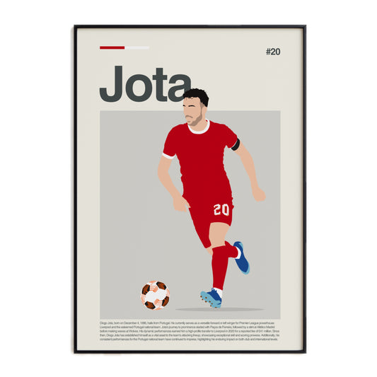 Diogo Jota Liverpool Print