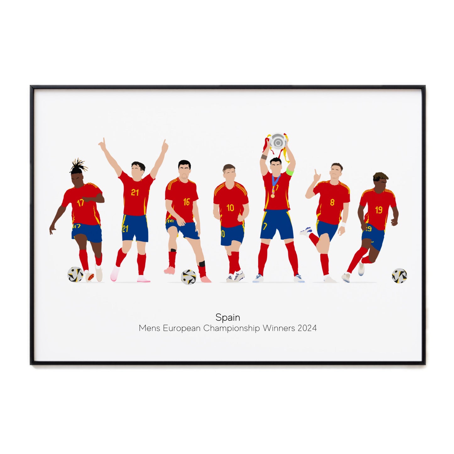 Spain Euro Champions 2024 Print