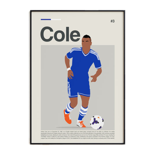 Ashley Cole Chelsea Print