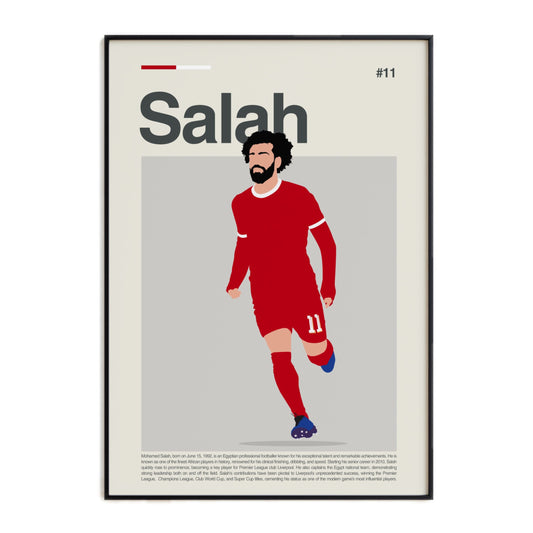 Mo Salah Liverpool Print